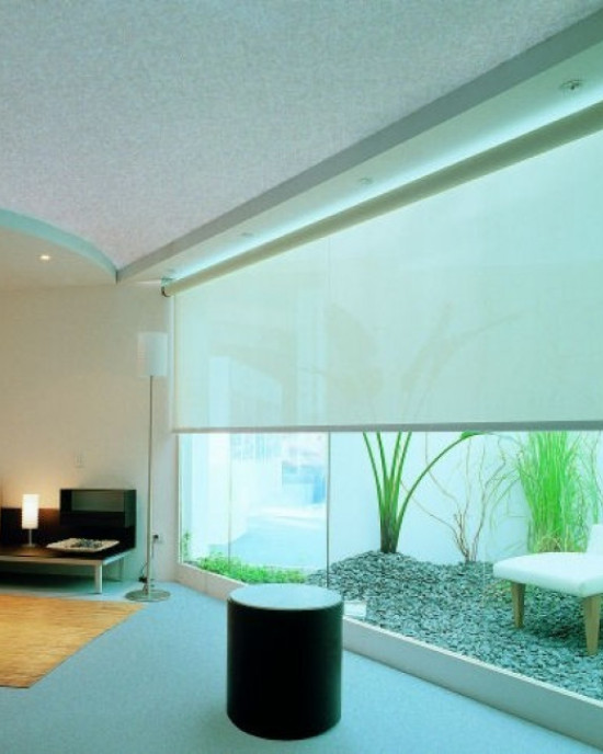 Kædetræksrullegardiner - Ensfarvede