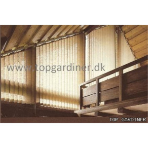 Lamelgardin - Skrå Vaskbar