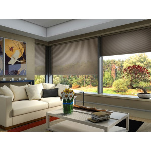 Plisségardin - Mønstrede 20mm Traditionel