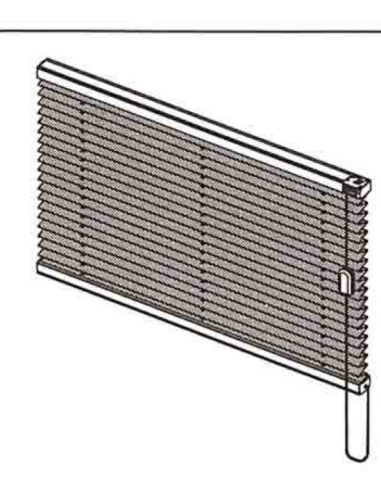 Pleated Blinds 20 mm