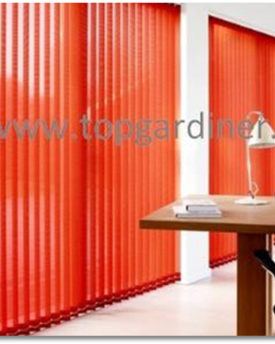 Lamelgardin - Ensfarvede