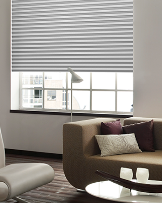 Plissegardiner mørklægning 20 mm Traditionel