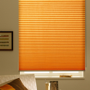 Traditionel Honeycombplisségardin - Ensfarvede